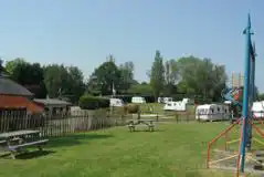 Hardstanding Pitches at Lordine Court Caravan and Camping Park