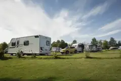 Electric Grass Pitches at Foxholme Caravan Park