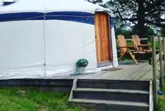 Buzzard Yurt Boncath at Fron Farm Yurt Retreat
