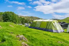 Non Electric Grass Pitches at Birchbank Camping Site