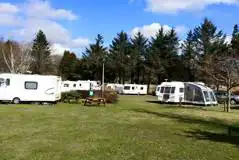 Grass Pitches at Five Roads Caravan Park