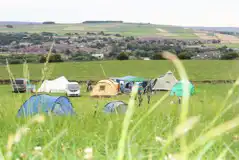 Grass Pitches at High Lea Farm Camping