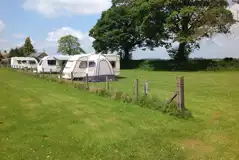 Grass Pitches at Town End Cottage Caravan Site Certificated Location