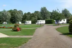 Fully Serviced Hardstanding Pitches at Run Cottage Touring Park