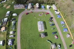 Non Electric Grass Pitches at Park Farm Camping