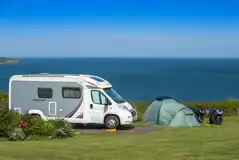 Hardstanding Touring Pitches at Fishguard Bay Resort