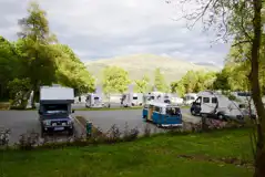 Fully Serviced Hardstanding Touring Pitches at Loch Lomond Holiday Park
