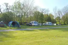 Grass Pitches at The Green Caravan Park