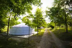 Yurts at Meon Springs
