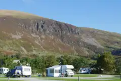 Fully Serviced Hardstanding Pitches at Bryn Gloch