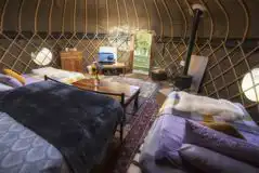 Daisy Yurt at Campden Yurts