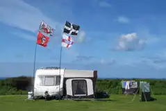 Standard Grass Pitches at The View at Watergate Bay