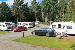 Electric Hardstanding Pitches (8m) at Somers Wood Caravan Park