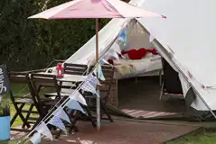 Bell Tents at Little Wren Glamping