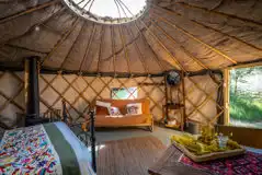 Yggdrasil - Yurt in the ghyll at Wild in Style
