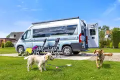 Hardstanding Motorhome Pitches (Optional Electric) at Bainside House