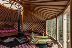 Meadow Yurt at Eco Retreats