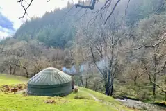 River Yurt at Eco Retreats