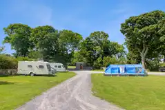 Electric Grass Touring Pitches at Llys Derwen Caravan & Campsite