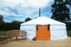 Yurts at Somerset Yurts