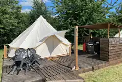 Bell Tents at Oak Lodge Retreat