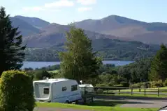 Electric Hardstanding Pitches at Castlerigg Hall Caravan and Camping Park