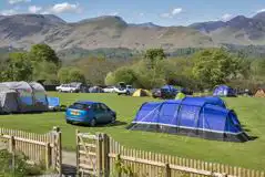 Grass Camping Pitches at Castlerigg Hall Caravan and Camping Park