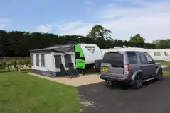 The Willows Super Pitches at South Meadows Caravan Park