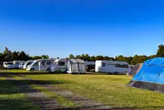 Electric Grass Touring Pitches at Oakhill Leisure