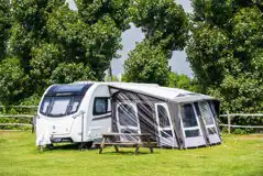 Electric Grass Pitches at The Barn Caravan Park