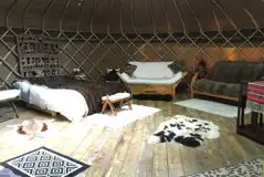 Savannah Yurt at Forest Garden Shovelstrode