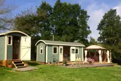 The Shepherd's Huts at Safari Cornwall