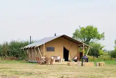 Canvas Safari Tents at Boundary Farm Glamping