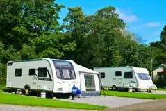 Electric All Weather Hardstanding Pitches (Adult Only) at River View Touring Park