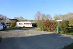 Hardstanding Pitches at Pencelli Castle Caravan & Camping Park