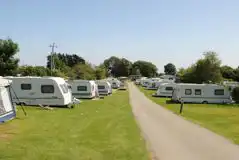 Serviced Pitches For Tourers at Gwel y Mor Camping and Touring Park