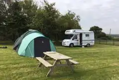 Electric Grass Tent Pitches at Noteworthy Farm Caravan and Campsite