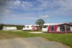 Electric Hardstanding and Grass Pitches at Noteworthy Farm Caravan and Campsite