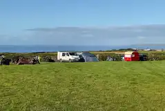 Non Electric Grass Pitches at Dropped Anchor Sea View Camping