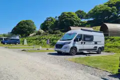 Electric Hardstanding Pitches at Baystone Bank Farm Campsite