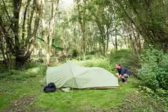 Woodland Pitches at Lee Valley Almost Wild Campsite