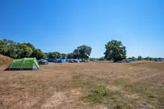 Non Electric Grass Pitches at Hop Farm Camping and Touring Park