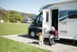 Hardstanding Pitches at Loch Ness Shores Camping and Caravanning Club Site