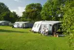 Electric Grass Pitches at Charmouth Camping and Caravanning Club Site