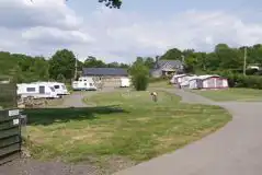 Hardstanding Pitches at Llwyn yr Helm Caravan Park