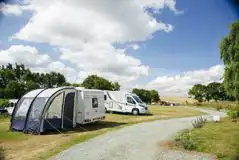 Non Electric Grass Pitches at Cranberrymoss Camping and Caravanning