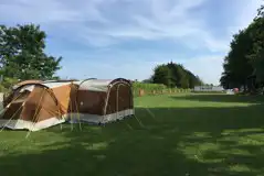 Grass Tent Pitches at Burgh Hall Holiday Park