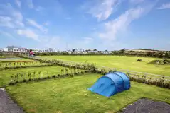 Electric Grass Pitches at Bryn Ednyfed Caravan Site