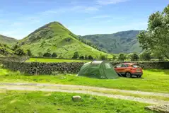 Non Electric Grass Tent Pitches at Sykeside Camping Park