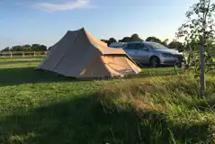 Non Electric Grass Tent Pitches at Butt Farm Caravan and Camping Site